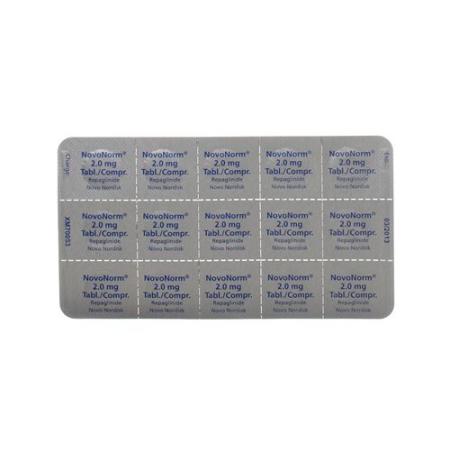 NovoNorm Tabl 2 mg 90 pcs - PrimeCare Global