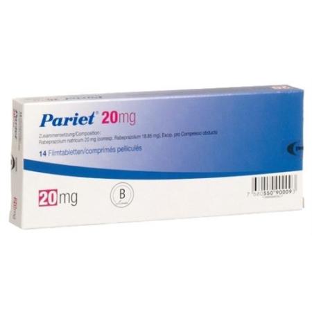 Pariet Filmtablet 20 mg 14 pcs - PrimeCare Global