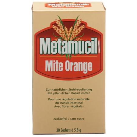 Metamucil N Mite powder 5.8 g orange 30 bags 5.8 g - PrimeCare Global
