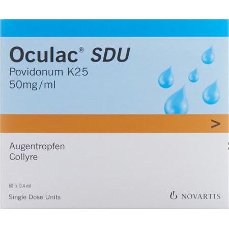 Oculac SDU eye drops 60 monodoseos 0.4ml - PrimeCare Global