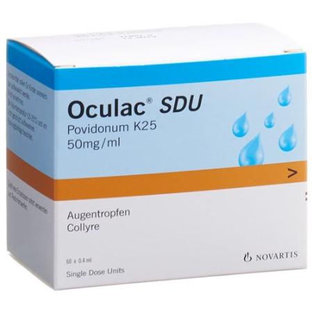 Oculac SDU eye drops 60 monodoseos 0.4ml - PrimeCare Global