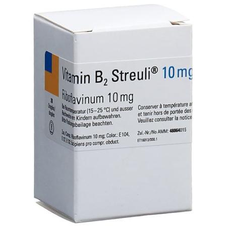 Vitamin B2 Streuli Drag 10 mg Ds 20 pcs - PrimeCare Global