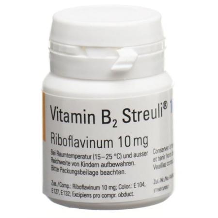 Vitamin B2 Streuli Drag 10 mg Ds 20 pcs - PrimeCare Global