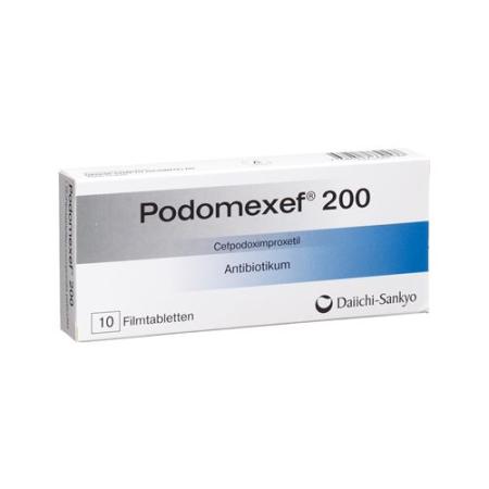 Podomexef Filmtabl 200 mg 10 pcs - PrimeCare Global