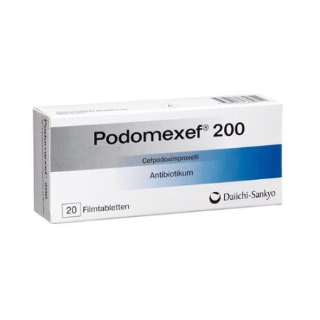 Podomexef Filmtabl 200 mg 20 pcs - PrimeCare Global