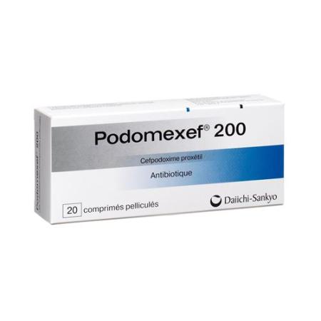Podomexef Filmtabl 200 mg 20 pcs - PrimeCare Global