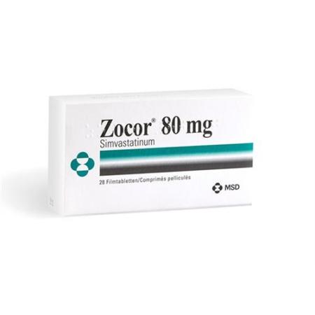 Zocor Filmtablet 80 mg 28 pcs - PrimeCare Global
