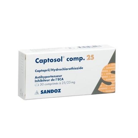 Captosol Comp 25 mg/25 mg 30 tablets - PrimeCare Global