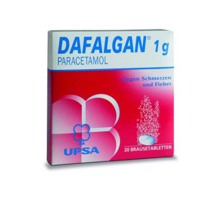 Dafalgan effervescent tablets 1 g 20 pcs - PrimeCare Global