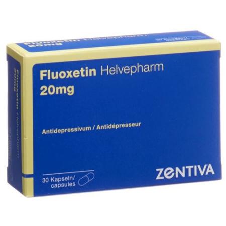 Fluoxetine Helvepharm Capsules 20 mg 30 pcs - PrimeCare Global