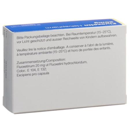 Fluoxetine Helvepharm Capsules 20 mg 30 pcs - PrimeCare Global