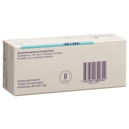 Seroquel Filmtablet 100 mg 100 pcs - PrimeCare Global