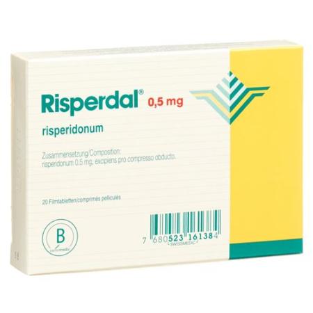 Risperdal film tabl 0.5 mg 20 pcs - PrimeCare Global