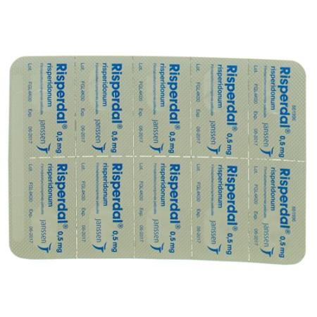 Risperdal film tabl 0.5 mg 20 pcs - PrimeCare Global