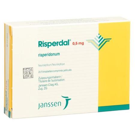 Risperdal film tabl 0.5 mg 20 pcs - PrimeCare Global
