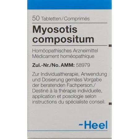 Myosotis compositum Heel Tabl 50 pcs - PrimeCare Global