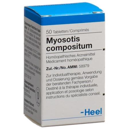 Myosotis compositum Heel Tabl 50 pcs - PrimeCare Global
