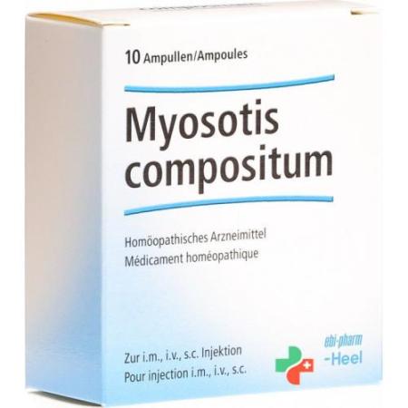 Myosotis compositum Heel Inj L&ouml;s 10 Amp 1.1 ml - PrimeCare Global