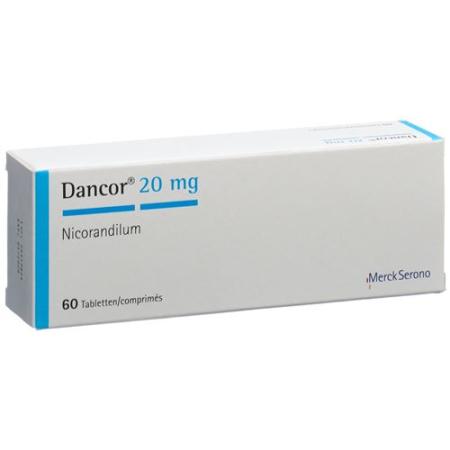 Dancor Tabl 20 mg 60 pcs - PrimeCare Global