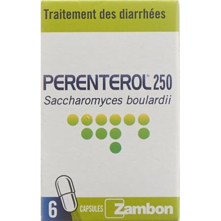 Perenterol capsules 250 mg 6 pcs - PrimeCare Global