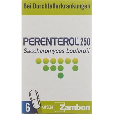 Perenterol capsules 250 mg 6 pcs - PrimeCare Global
