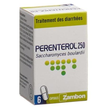 Perenterol capsules 250 mg 6 pcs - PrimeCare Global