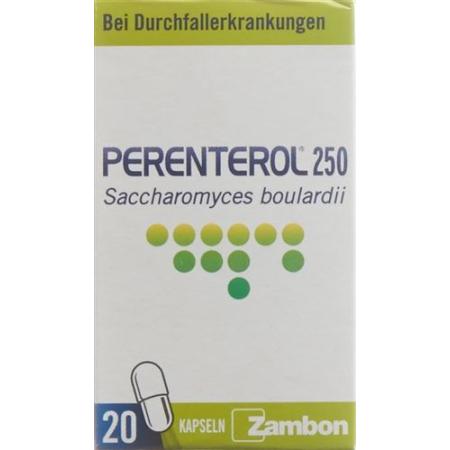 Perenterol Kaps 250 mg 20 pcs - PrimeCare Global