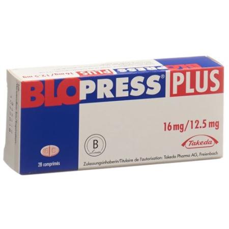 Blopress plus Tabl 16/12.5 mg 28 pcs - PrimeCare Global