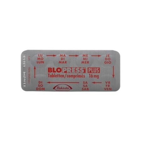 Blopress plus Tabl 16/12.5 mg 98 pcs - PrimeCare Global