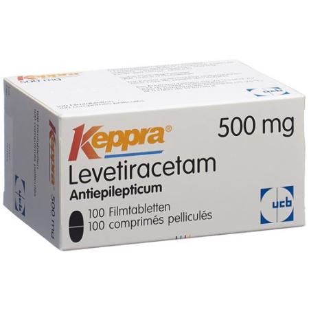 Keppra Filmtablet 500 mg 100 pcs - PrimeCare Global