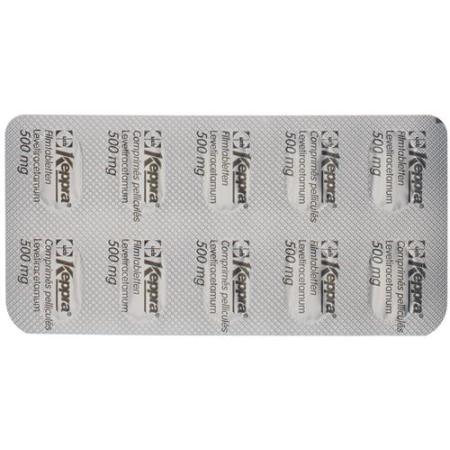 Keppra Filmtablet 500 mg 100 pcs - PrimeCare Global