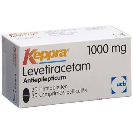 Keppra Filmtablet 1000 mg 30 pcs - PrimeCare Global