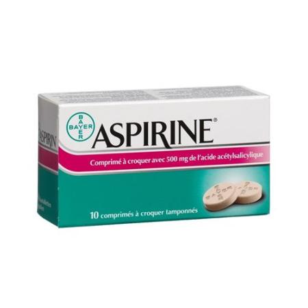 Aspirin chewable 500 mg 10 pcs - PrimeCare Global