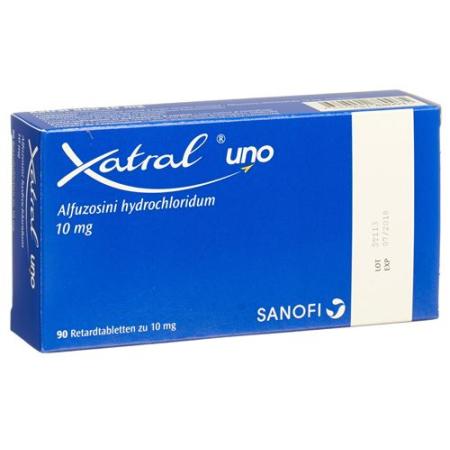 Xatral uno Ret Tabl 10 mg 90 pcs - PrimeCare Global