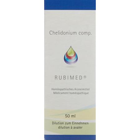 Rubimed Chelidonium comp. drops 50 ml - PrimeCare Global