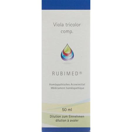 Rubimed Viola tricolor comp. drops bottle 50 ml - PrimeCare Global