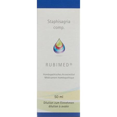 Rubimed Staphysagria comp. drops 50 ml - PrimeCare Global