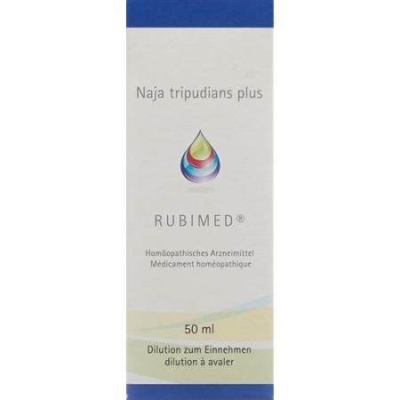 Rubimed Naja tripudians plus drops 50 ml - PrimeCare Global