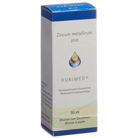 Rubimed Zincum metalicum plus drops 50 ml - PrimeCare Global