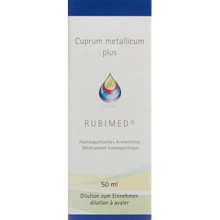 Rubimed Cuprum metallicum plus drops 50 ml - PrimeCare Global