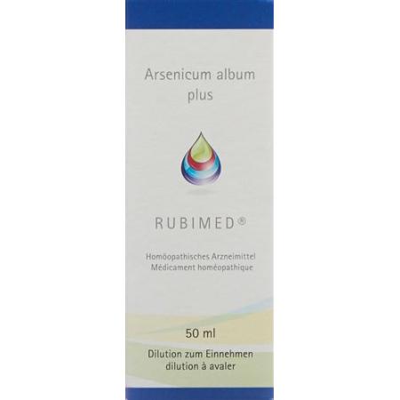 Rubimed Arsenicum album plus drops 50 ml - PrimeCare Global