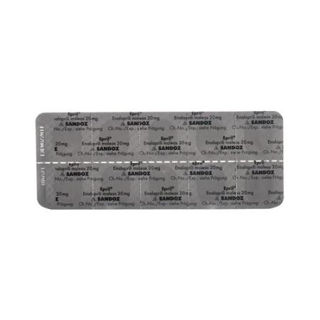 Epril Tabl 20 mg 30 pcs - PrimeCare Global