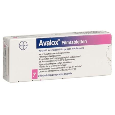 Avalox Filmtablet 400 mg 7 pcs - PrimeCare Global
