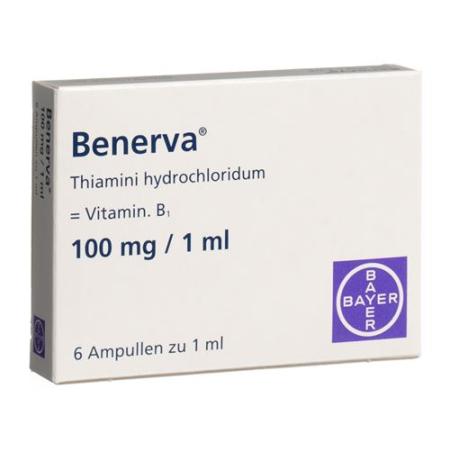 Benerva Inj Loes 100mg/ml 6amp 1ml - PrimeCare Global