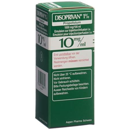 Disoprivan 1% Inf Emuls 1 g/100ml through 100 ml - PrimeCare Global