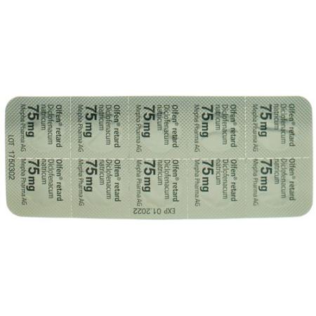 Olfen retard Depotabs 75 mg 20 pcs - PrimeCare Global