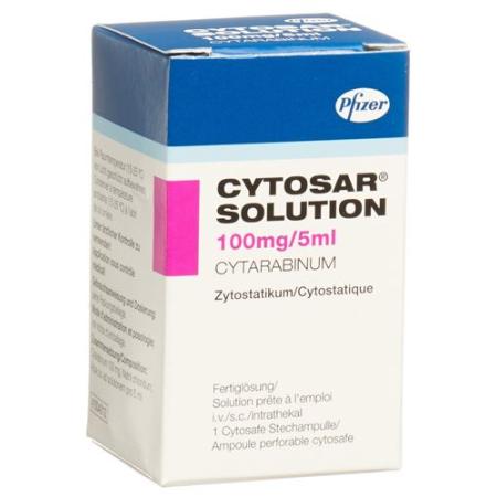Cytosar Solution Inj L&ouml;s 100 mg/5ml Cytosafe 5 ml - PrimeCare Global