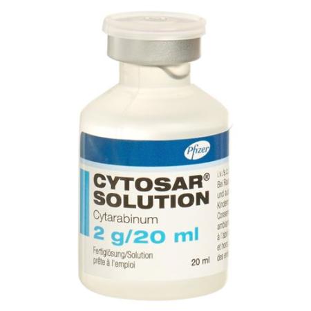 Cytosar Solution Inj L&ouml;s 2 g/20ml Cytosafe 20 ml - PrimeCare Global