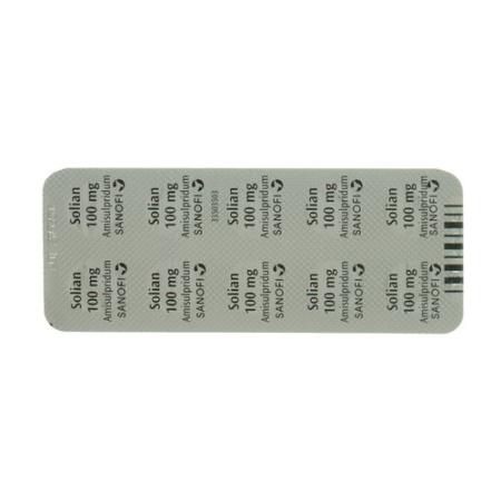 Solian Tabl 100 mg divisible 30 pcs - PrimeCare Global
