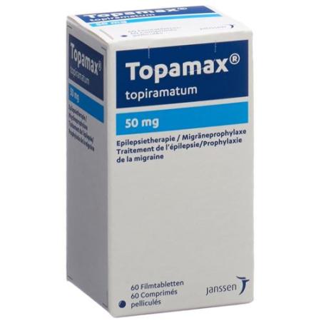 Topamax Filmtablet 50 mg Ds 60 pcs - PrimeCare Global
